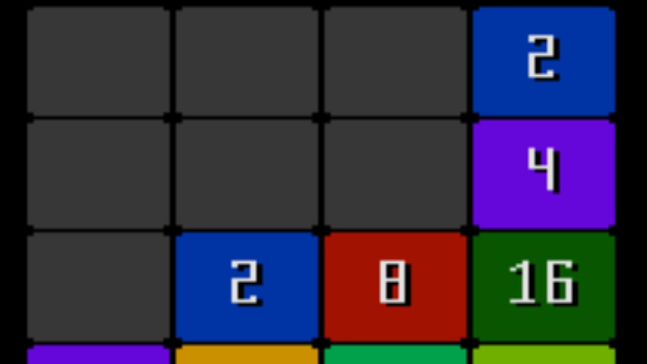 2048 gameplay
