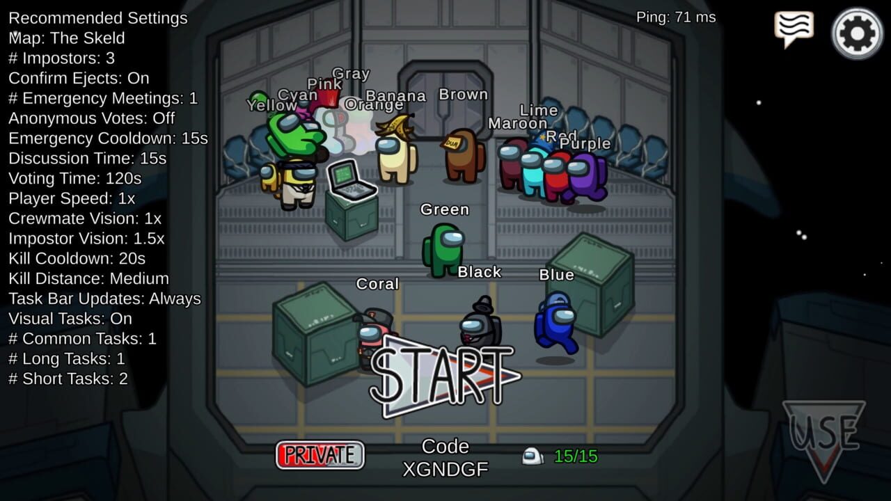 Among Us gameplay