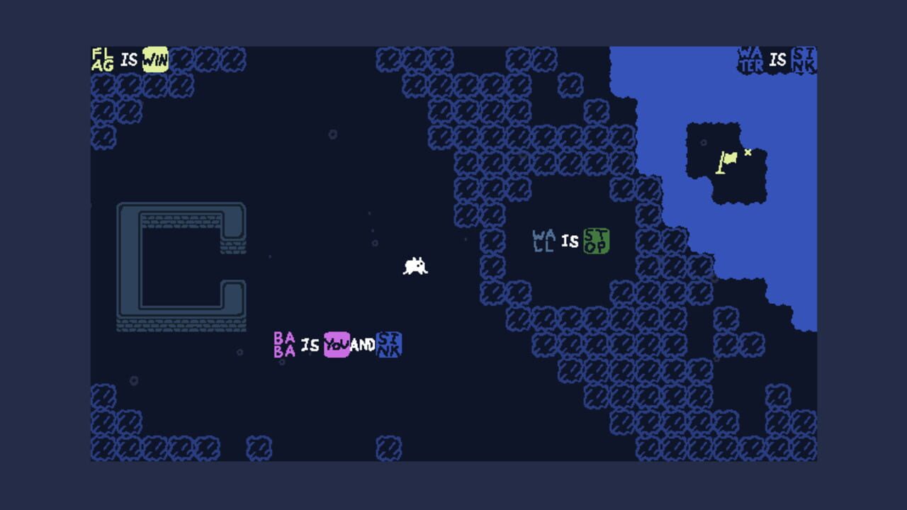 Baba Is You gameplay