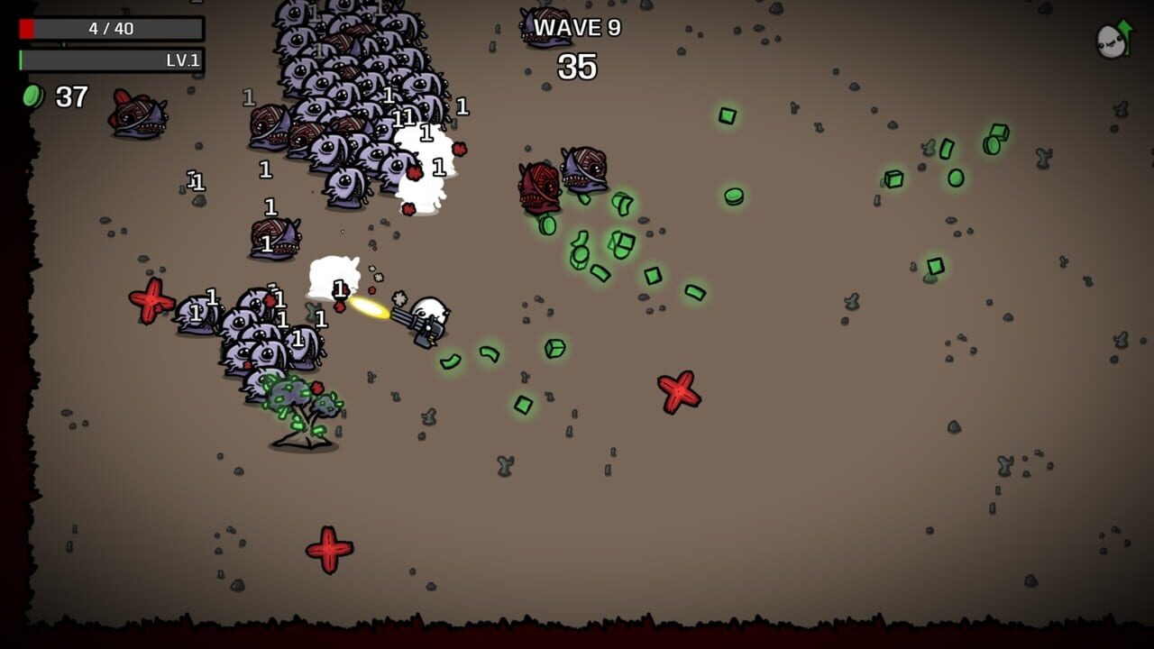 Brotato gameplay