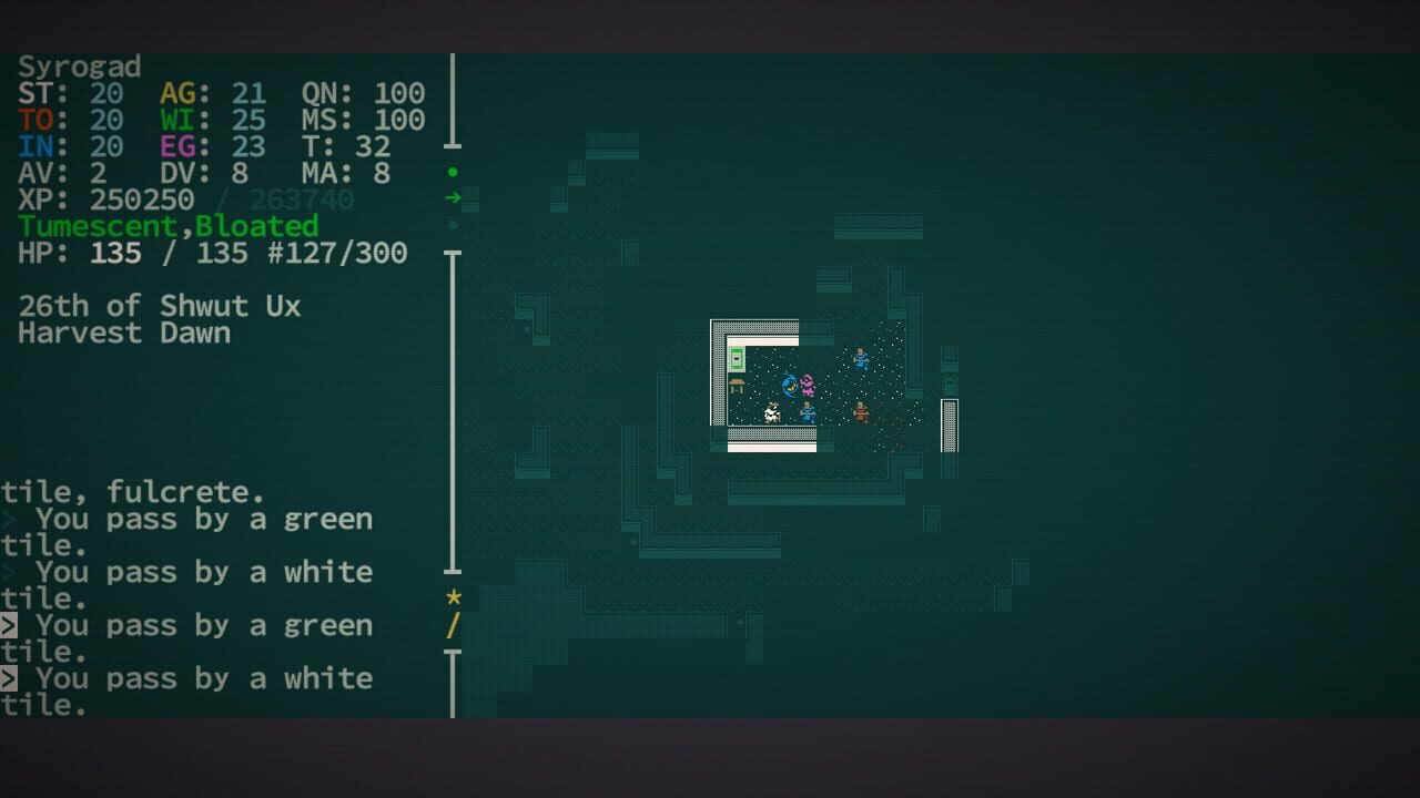 Caves of Qud gameplay
