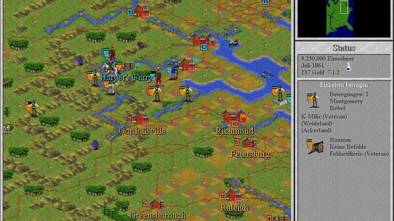 Civilization gameplay
