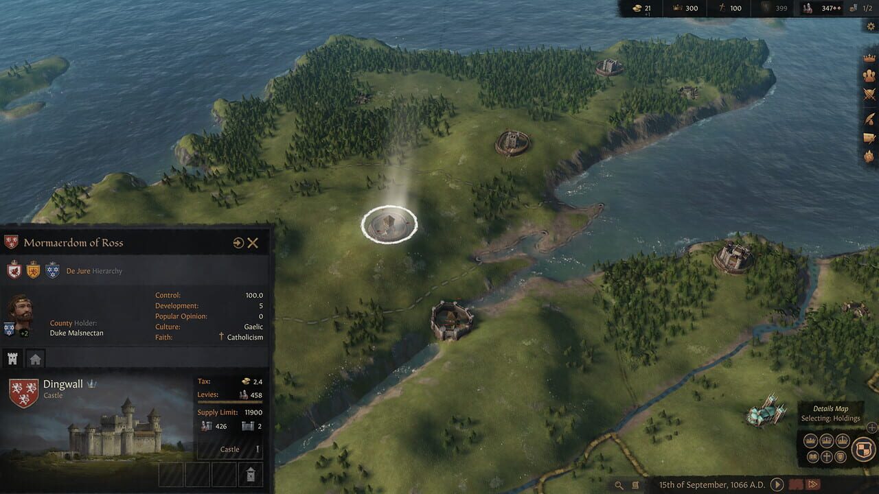 Crusader Kings III gameplay