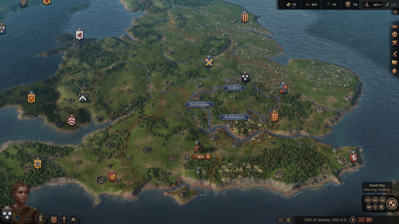 Crusader Kings III gameplay