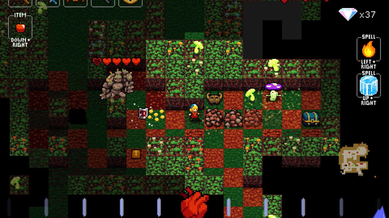 crypt-of-the-necrodancer gameplay