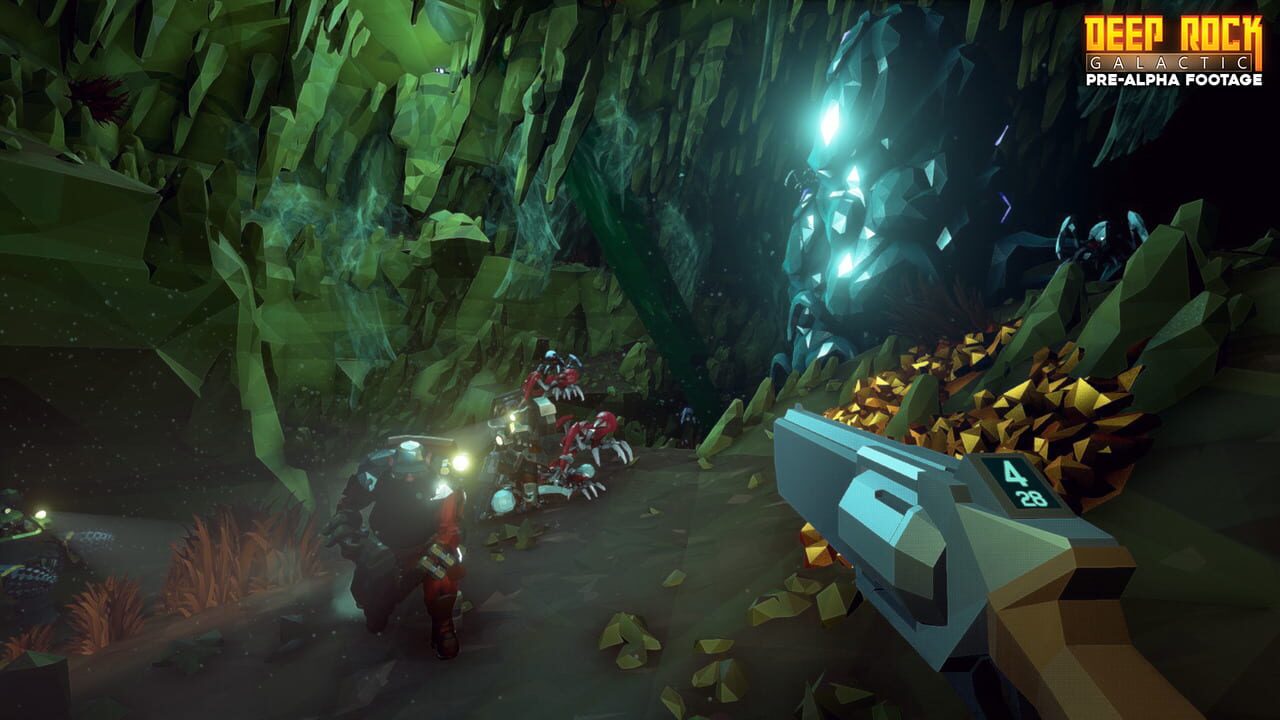 Deep Rock Galactic gameplay