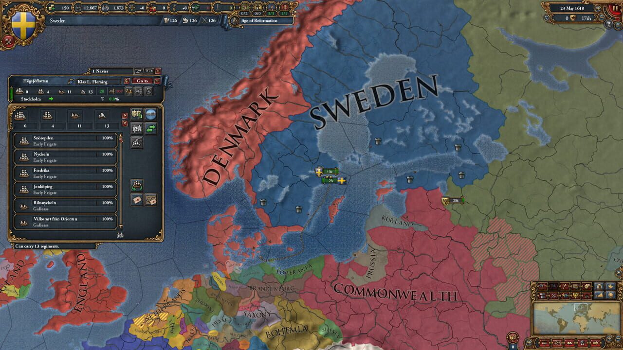 Europa Universalis IV gameplay