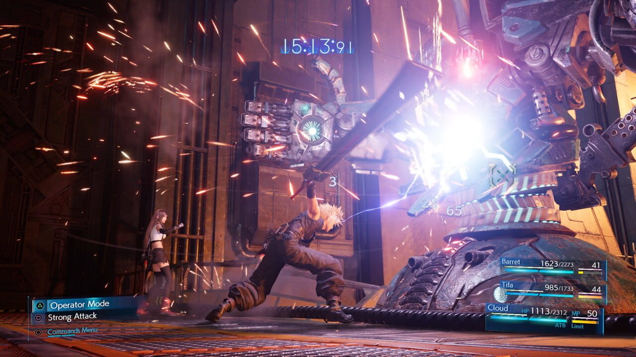 Final Fantasy VII Remake gameplay