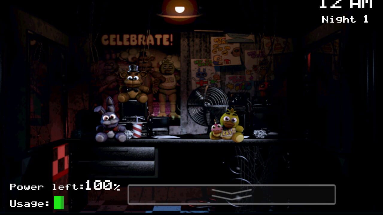 Five Nights at Freddy's gameplay