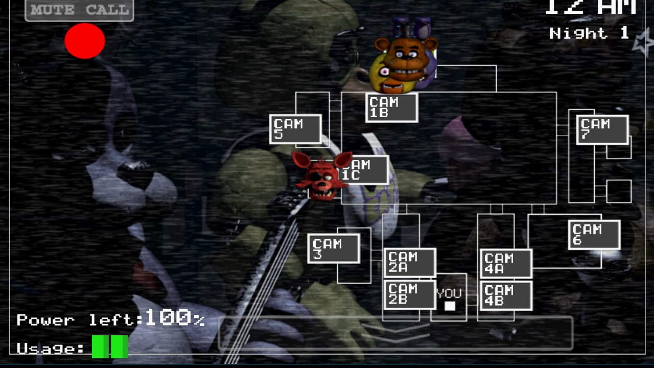 Five Nights at Freddy's gameplay