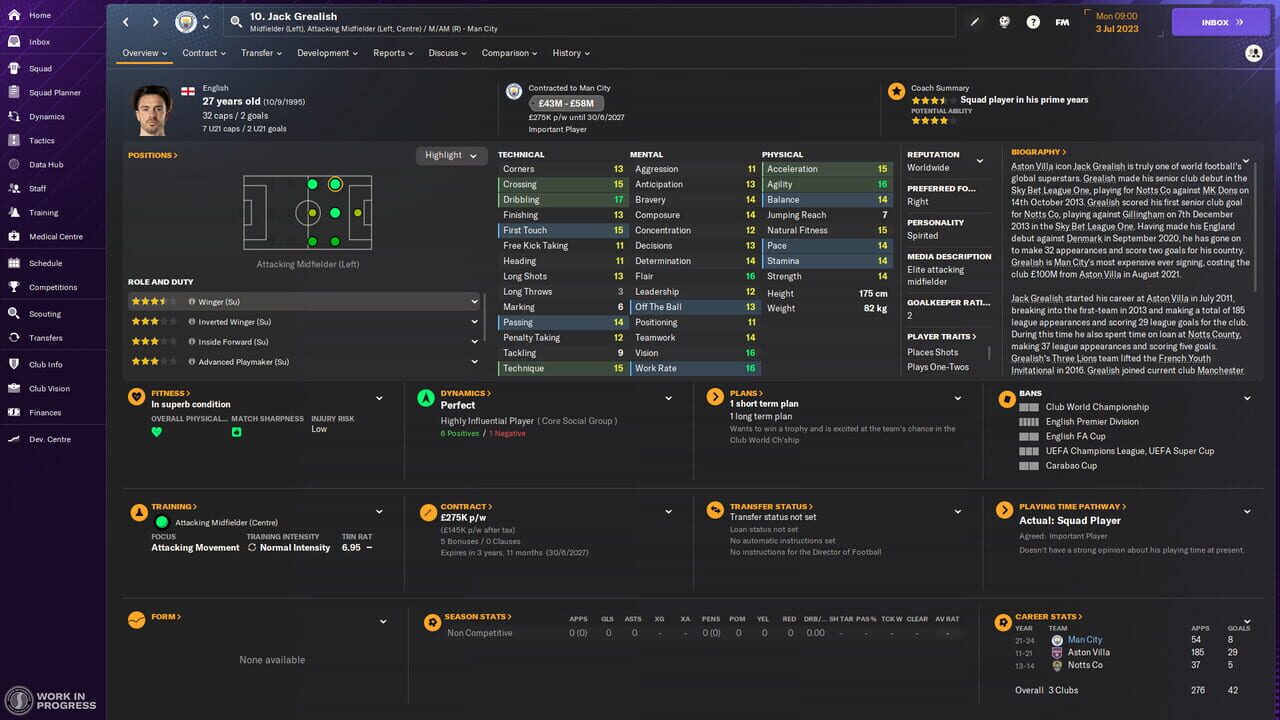 Football Manager 2024 gameplay