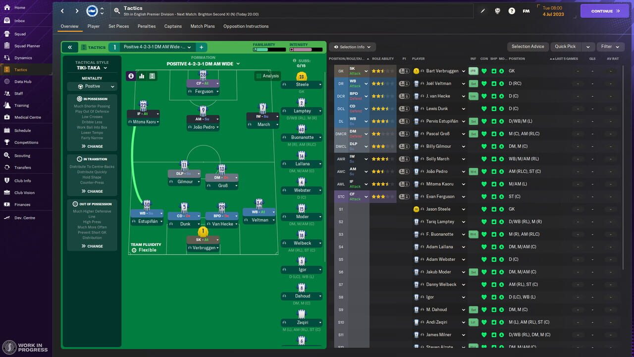 Football Manager 2024 gameplay