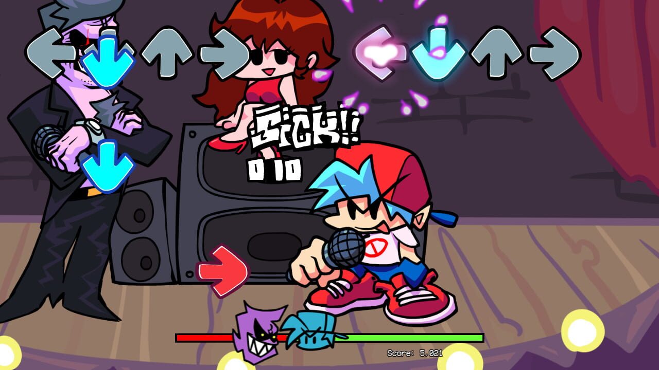 Friday Night Funkin' gameplay