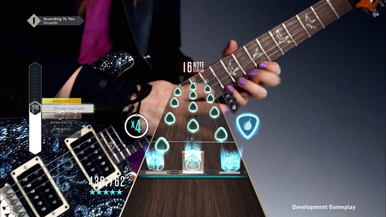 Guitar Hero Live gameplay