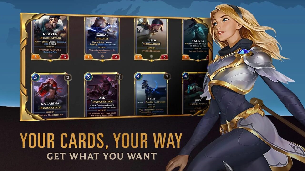 Legends of Runeterra gameplay