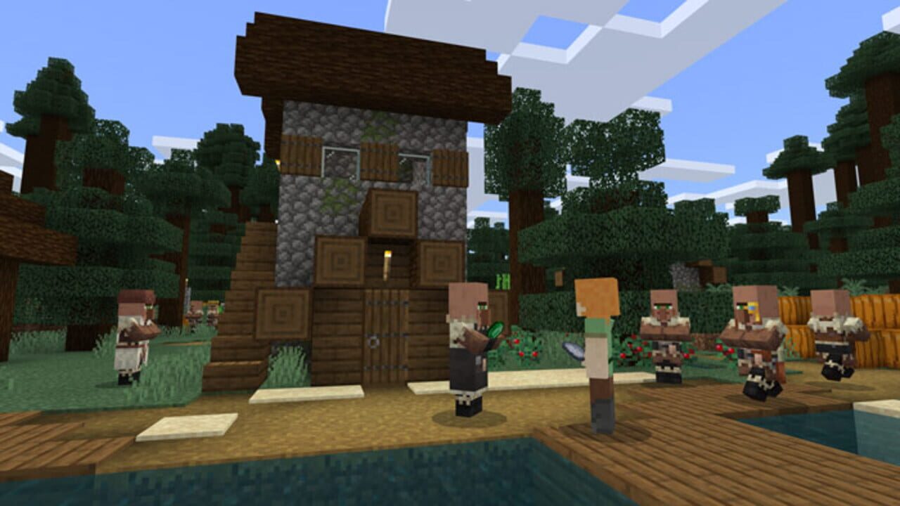 Minecraft gameplay
