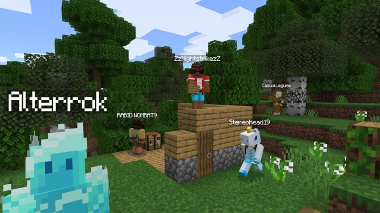 Minecraft gameplay