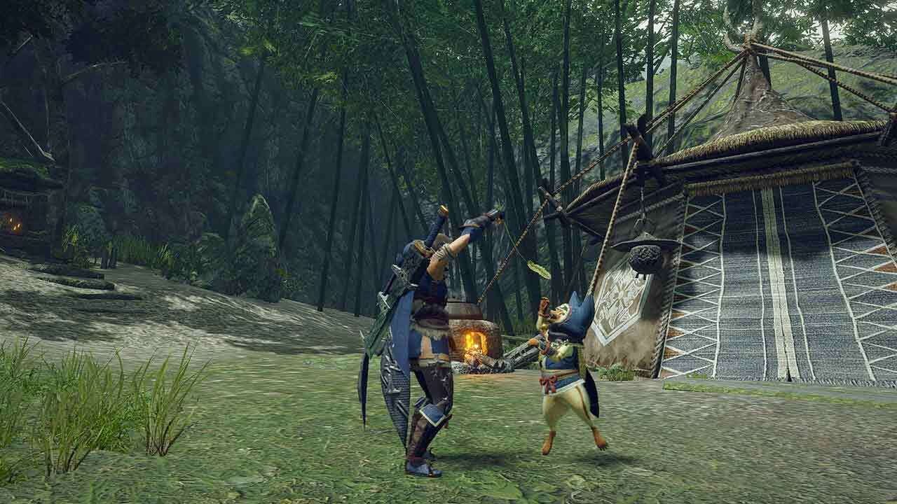 Monster Hunter Rise gameplay