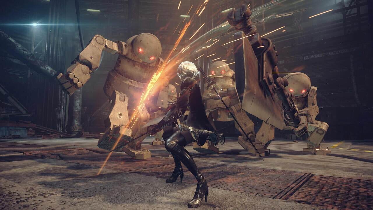 nier-automata gameplay