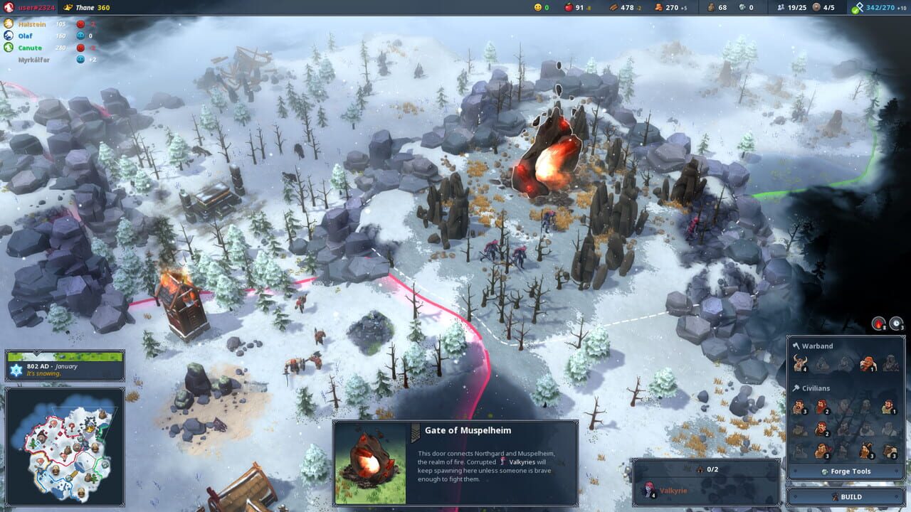 Northgard gameplay