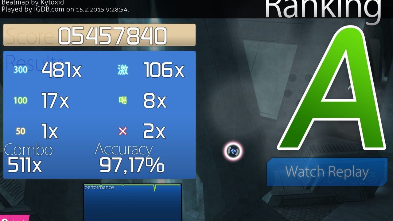 osu! gameplay