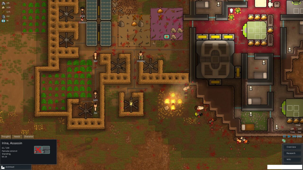 RimWorld gameplay