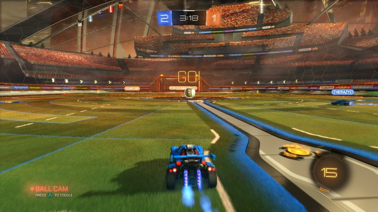 Rocket League gameplay