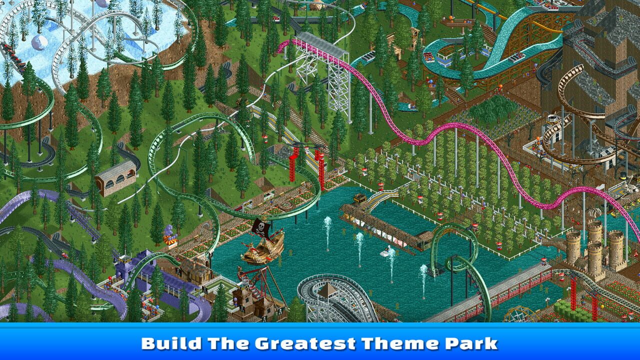 rollercoaster-tycoon-classic gameplay