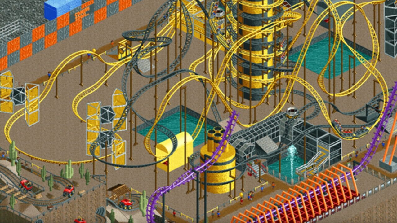 RollerCoaster Tycoon Classic gameplay