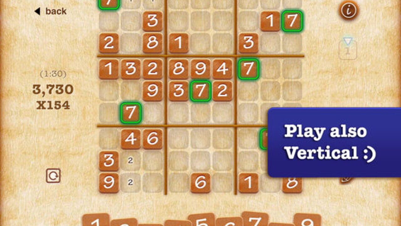 Sudoku gameplay