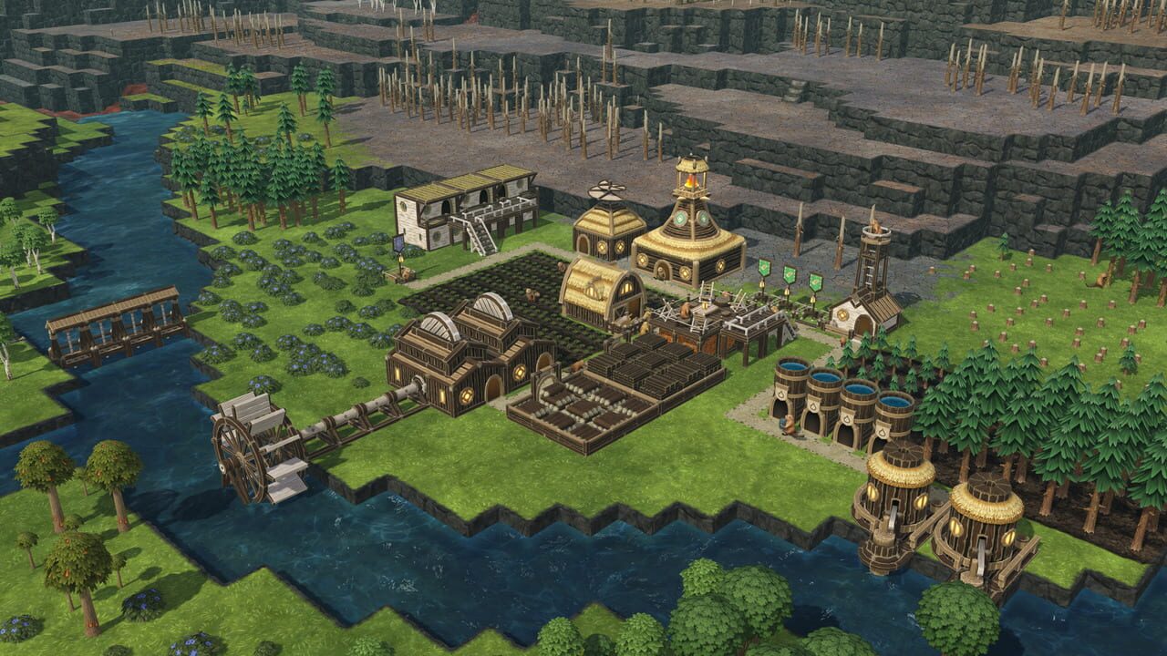 Timberborn gameplay