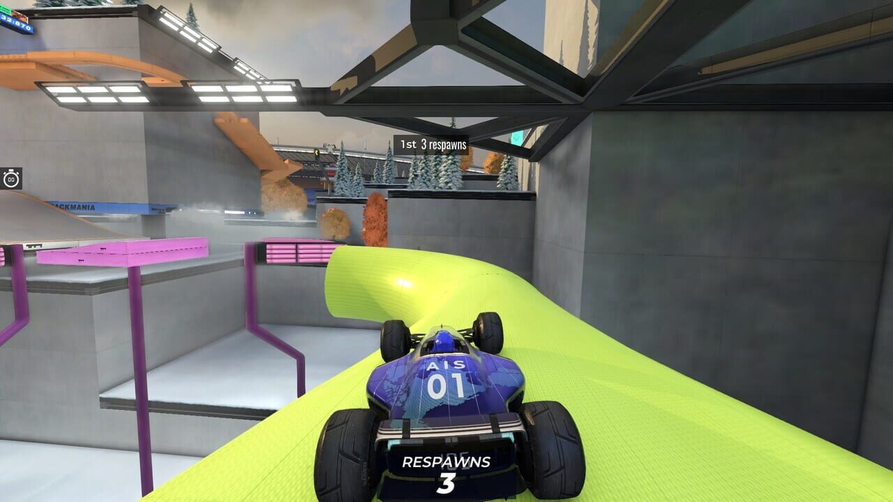 Trackmania gameplay