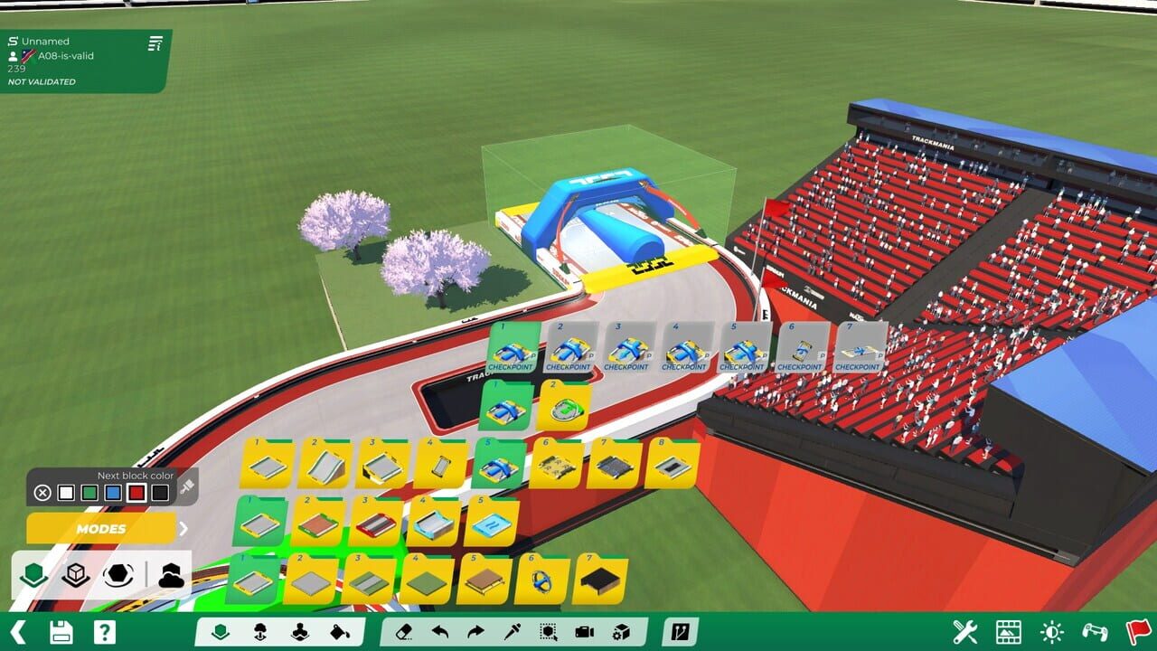 Trackmania gameplay