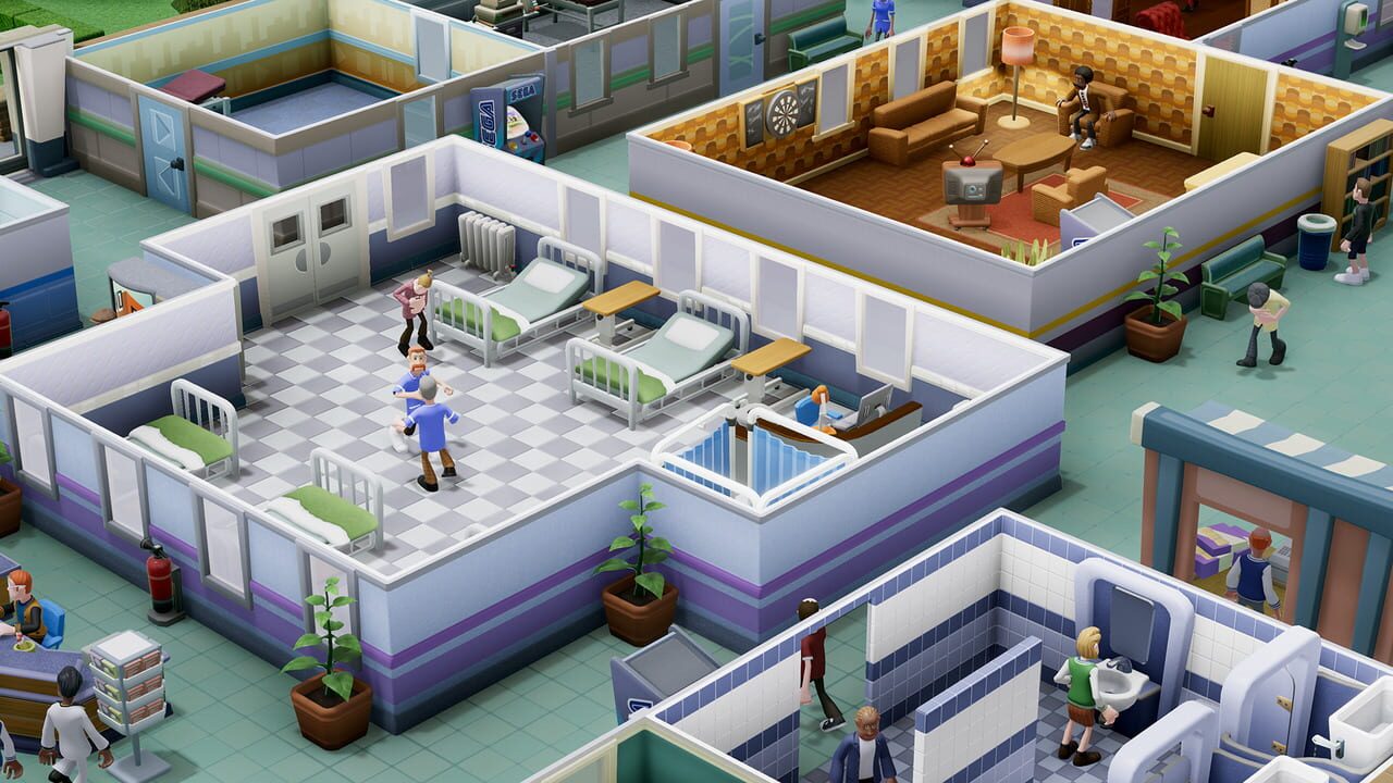 Two Point Hospital gameplay