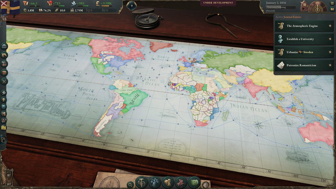 Victoria 3 gameplay