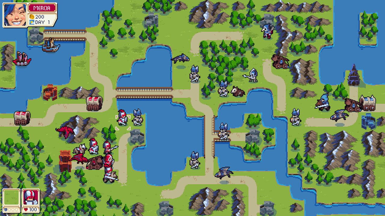 Wargroove gameplay